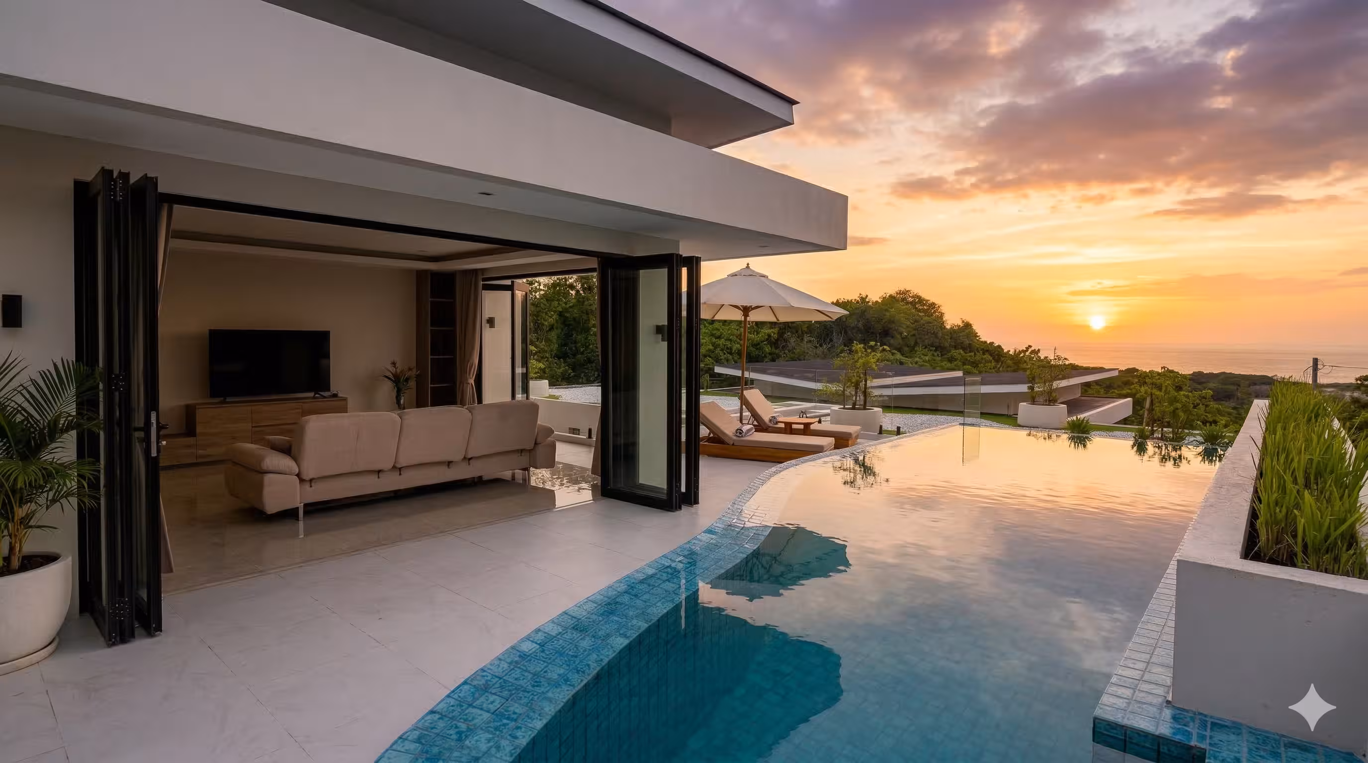 Aquamarine Villa interior